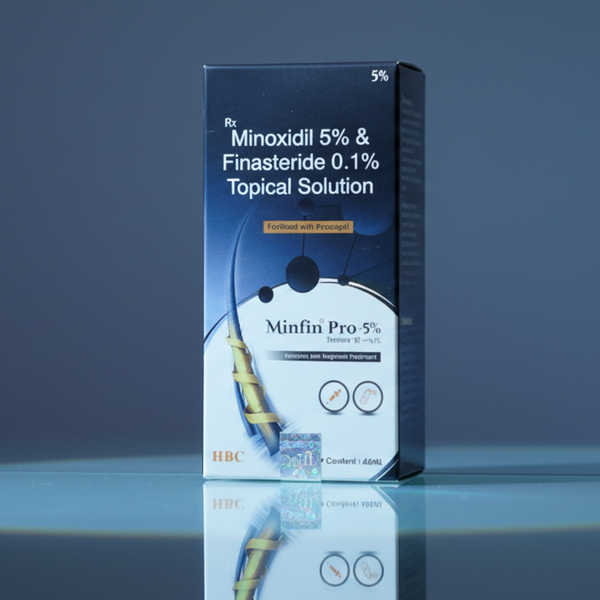Minfin Pro-5% (Minoxidil 5% & Finasteride0.1%)